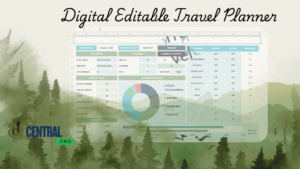 Digital Editable Travel Planner
